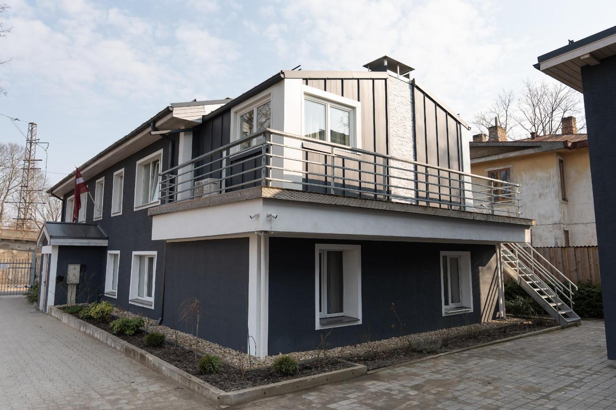 Green Garden & Private Parking Apartments With Playground 리가 외부 사진